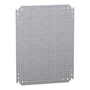 Montageplaat microperf. 500x400mm Gaten 3,6mm op 12,5mm