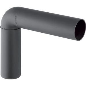 Silent-PP aansluitbocht 90° verlengd 50x46mm VVE=20