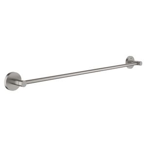 Essentials handdoekhouder 600mm supersteel (rvs look)