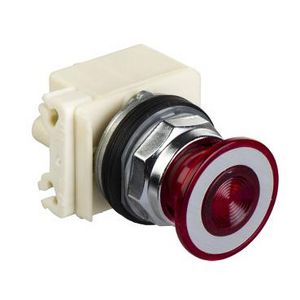 Vuistslagknop 41mm Gat 30mm Verlicht 3 standen Harmony 9001K