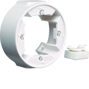 Opbouwbehuizing 1-v Serie 1930 polarwit