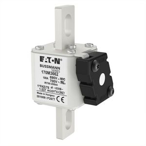Zekering h. snelheid 100A AC 690V 200kA compact 1 45x VVE=6