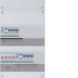6-groepenverdeler, HS, 2x ALS 40A, 3f
