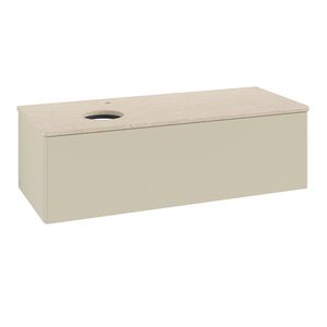 Wastafelonderkast Antao 1200x360x500mm S.Grey Matt Lacquer K33053HJ