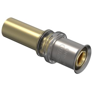 Insteekverloopsok pers TIGRIS M5 32x28mm spie-eind koper