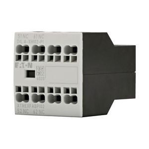 Hulpcontactblok 0m 2v frontmont. DILA DILM7-DILM15 VVE=5
