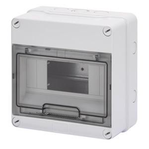 BEHUIZING MET UNIPOLAIRE KLEMMENBLOKKEN 9 H - 8M IP55