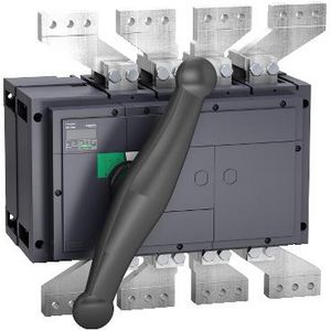 Lastscheider Vast Zwart ComPact INS2000A 4P