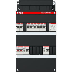 Groepenkast 6 groepen achter 2x 30mA+FT+HS 1-fase 1SPF006907F0325
