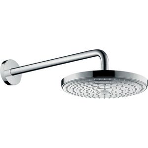 Raindance Select S 240 2 straalsoorten hoofddouche chroom met arm 390mm
