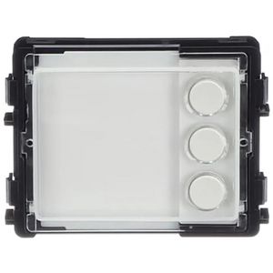Welcome drukknop module 3 toetsen rond (51381RP3)