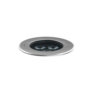 LED-Grondinbouwarmatuur 2700K 14W statisch cirkelvormige int
