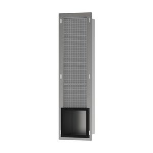 Wandbox XtraStoris inbouw toiletrolhouder 6 rollen mat zwart