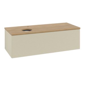 Wastafelonderkast Antao 1200x360x500mm S.Grey Matt Lacquer K33151HJ