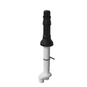 Dakdoorvoer ROLUX UNIVERSE HR Parallel 80-80 zwart R131 incl. flexibele schaal 