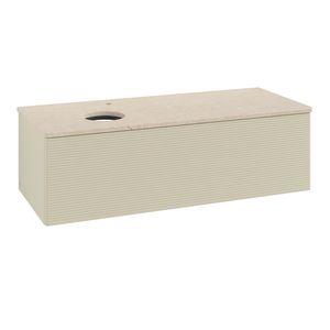 Wastafelonderkast Antao 1200x360x500mm S.Grey Matt Lacquer K33153HJ