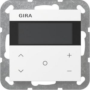Binnenklimaatsens.HVAC Komfort KNX System 55 zuiver wit
