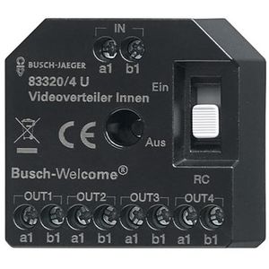 Aktieve videoverdelerWelcome 4 kanaals