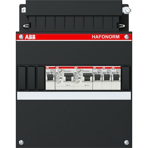 Groepenkast 4 groepen achter 2x30mA 1-fase 1SPF006901F0160