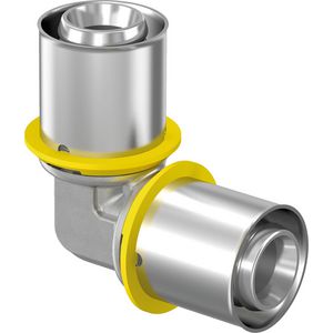 Kniekoppeling 90° MLC-G gas persaansluiting 32mm