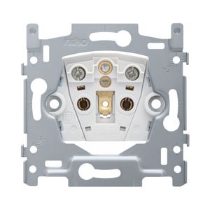Sokkel stopcontact zonder aarding 16A/250V schroef