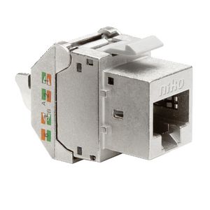 Afgeschermde RJ45-connector STP Cat. 6 PoE tot 250MHz