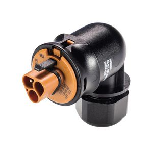 Connector RST20I3F male 3-polig haakS Bruin VVE=100