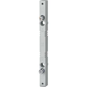 3P Raildragerhouder voor railsysteem 60mm 12x5mm wit VVE=10