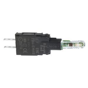 Lichaam voor signaallamp ZB6 LED 230-240V Rood VVE=5