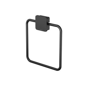 Handdoekring zwart TOPAZ