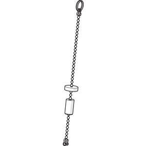 Ketting inzinkbaar compleet