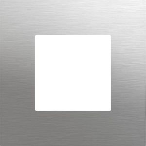 Frontpl. Gira KeyIn Fingerprint-mod. System 106 edelstaal