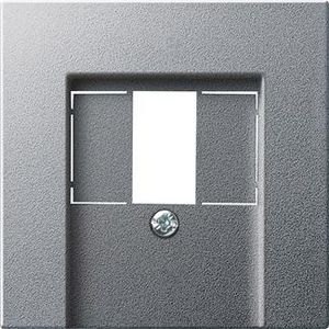 Afdekking TAE USB System 55 kl.alum.