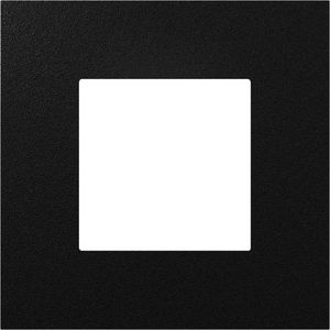 Frontpl. Gira KeyIn Fingerprint-mod. System 106 zwart m(gel.