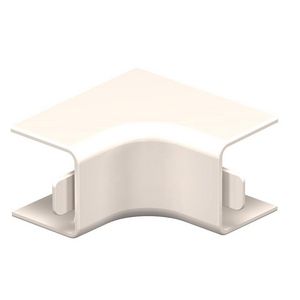 Binnenhoek 20x20mm polyvinylchlorid creme wit 9001 VVE=4