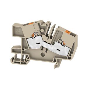 Installatieklem PUSH IN d.beige 6mm2 4 2668700000 VVE=50