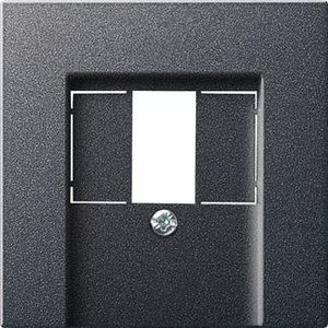 Afdekking TAE USB System 55 antraciet