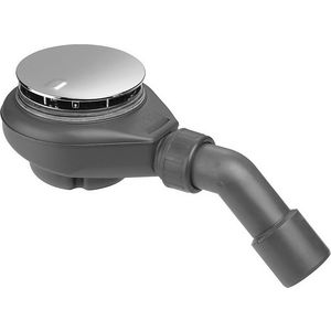 Afvoer Tempoplex 6966 kunststof D115mm DN40/50 BH 80mm chroom