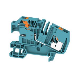 Installatieklem PUSH IN blauw 6mm2 41 A 2 VVE=50
