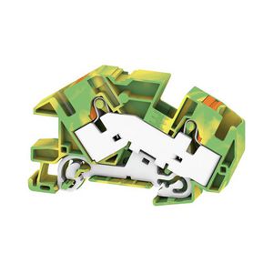 Aardklem PE PUSH IN groen/geel 16mm2 800 V connectio VVE=20