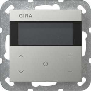 Binnenklimaatsens.HVAC Standard KNX System 55 edelstaal(gel.