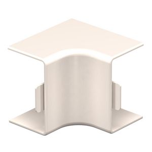 Binnenhoek 25x40mm polyvinylchlorid creme wit 9001 VVE=4