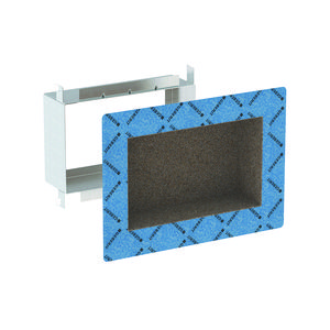 Duofix element voor opberg box in nis betegelbaar