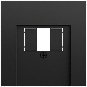 Afdekking TAE USB System 70 zwart m(gel.)