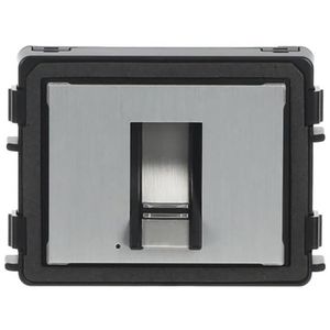 Welcome vingerafsruk module, aluminium (51381FP-A)