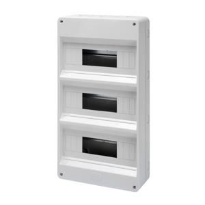 KAST VOORBEREID FPR KLEMMENBLOK DEUR WANDEN PERFORATI