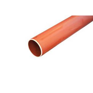 Lengte a 6mtr. PP Multilayer buis 125mm SN8 bruin KOMO