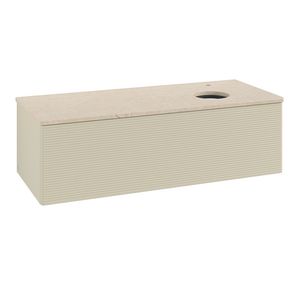 Wastafelonderkast Antao 1200x360x500mm S.Grey Matt Lacquer K34153HJ