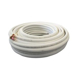 PROMO Rol a 20mtr. WICUClim Duo geisoleerde koperen koelleiding 1/4"+1/2" (6,35mm/12,7mm)