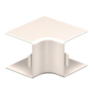 Binnenhoek 40x40mm polyvinylchlorid creme wit 9001 VVE=4